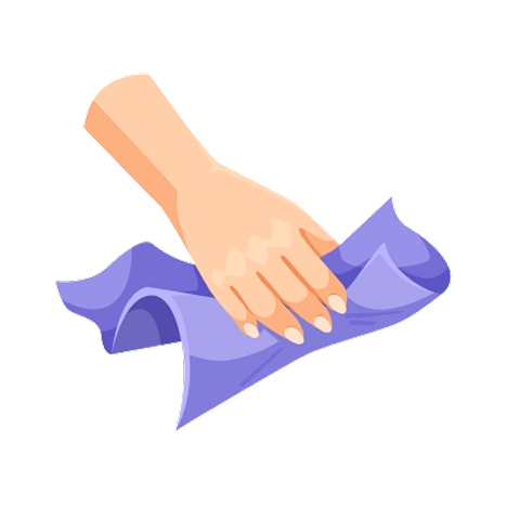 secar como aplicar almidona